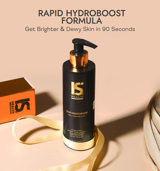 India's First Urea 10% Lotion with bioactive Ceramides