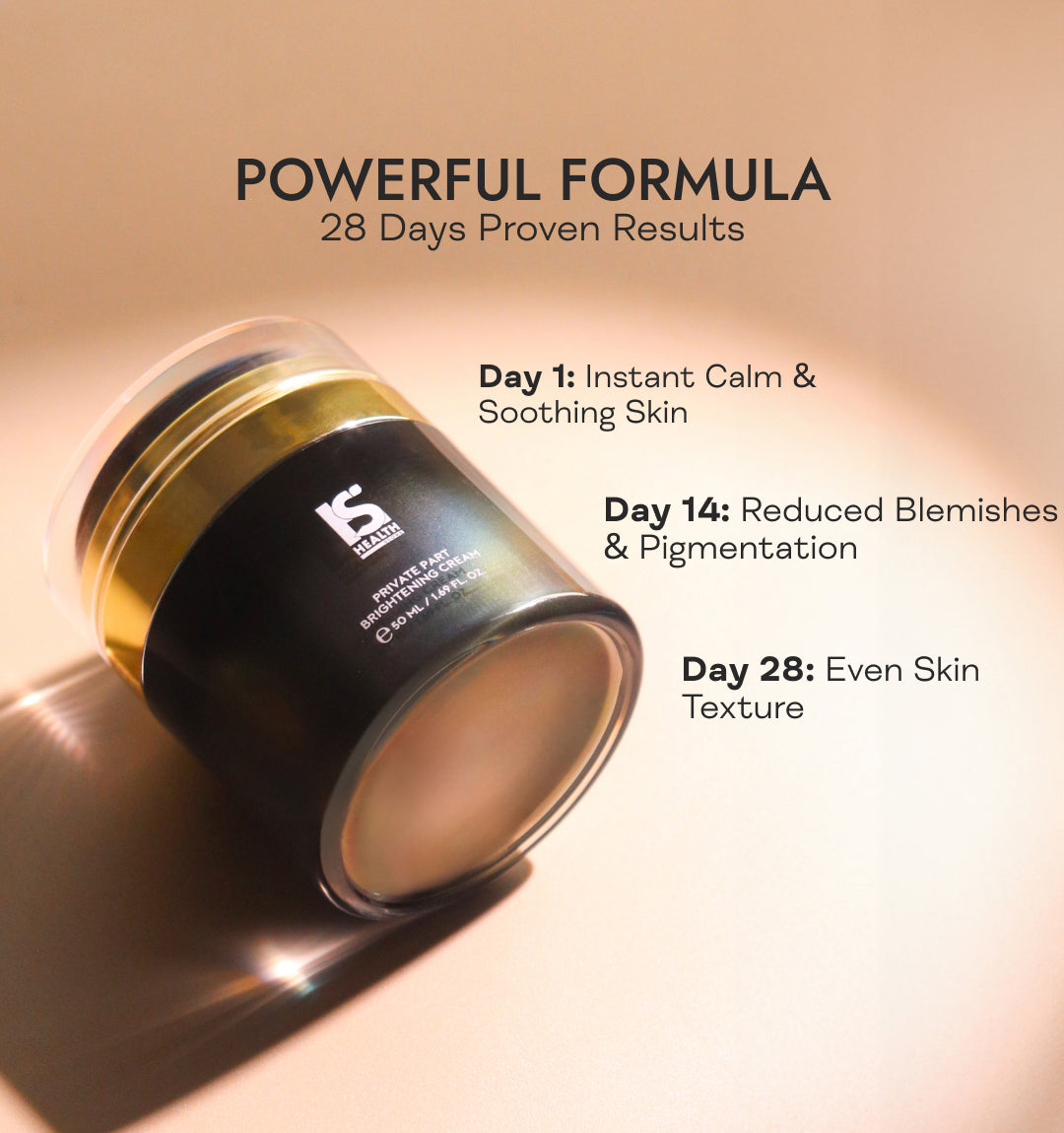 India's First Glutathione & Antioxidants Infused Men's Private Brightening Cream