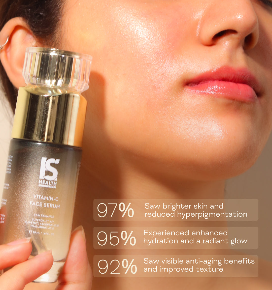 India's First Potent Vitamin C Serum with 3-O-Ethyl Ascorbic Acid (50ml)