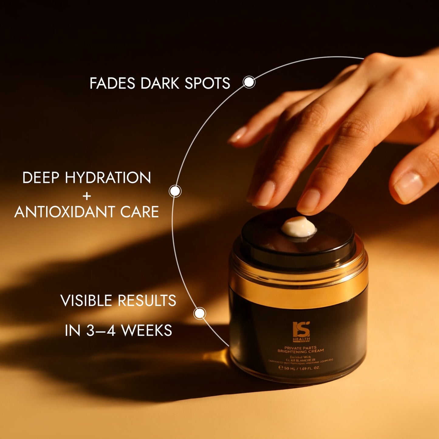 India's First Glutathione & Antioxidants Infused Advanced Private Parts Brightening Cream