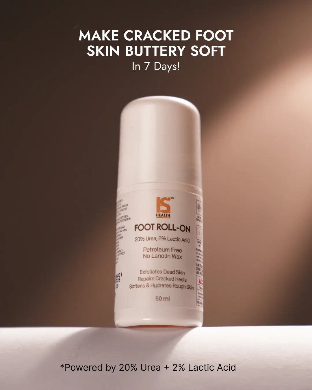 Foot Roll-On with 20% Urea & 2% Lactic Acid