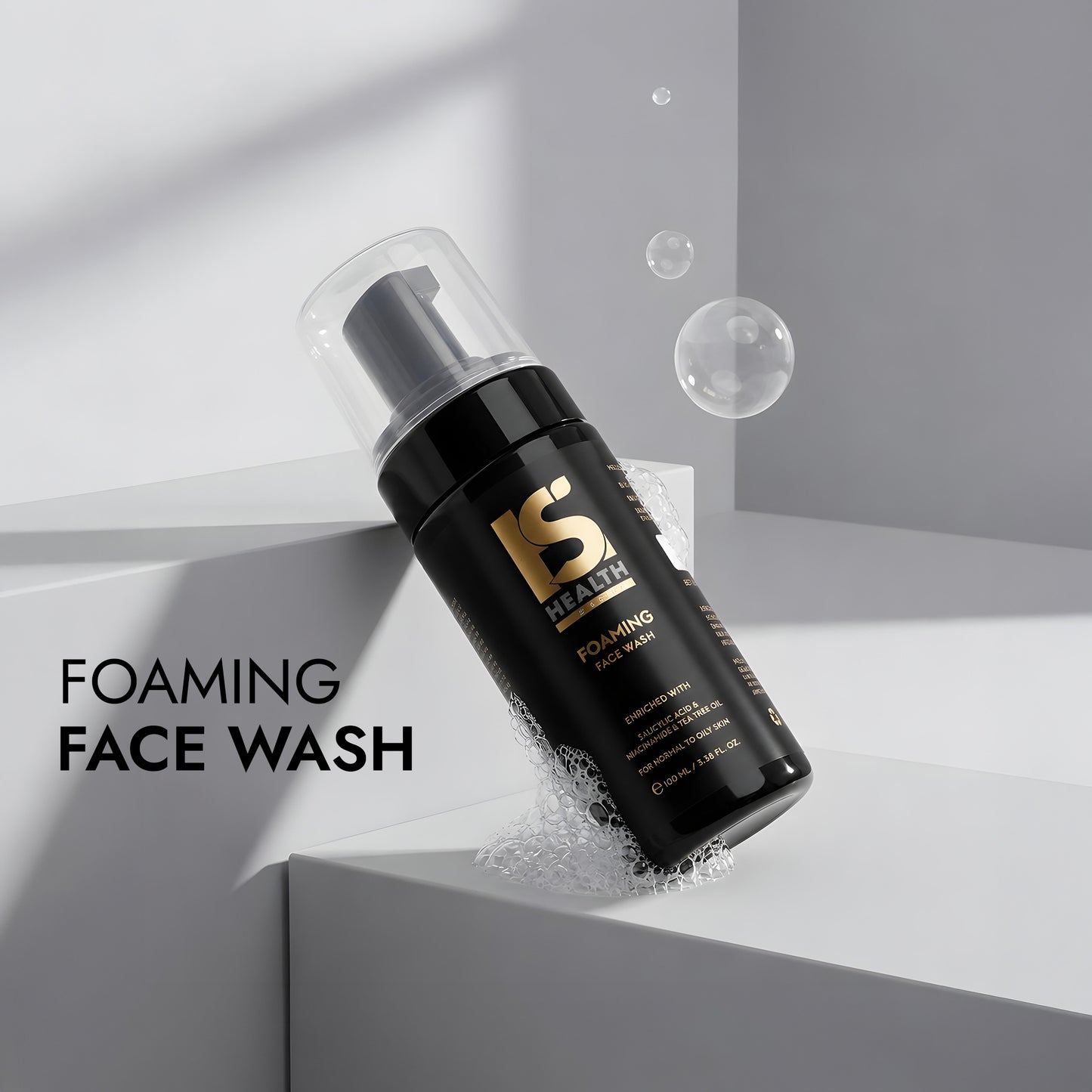 India's First Advanced Foaming Face Wash with Potent form of Salicylic Acid & ACV