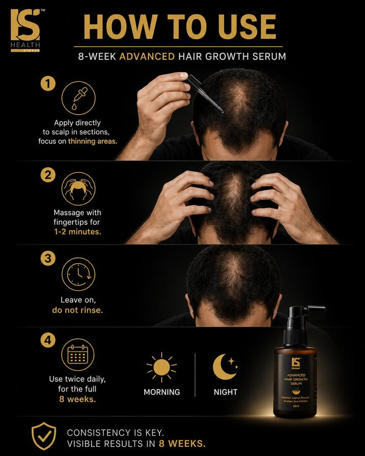 8-Week Advanced Hair Growth Serum - 30 ML