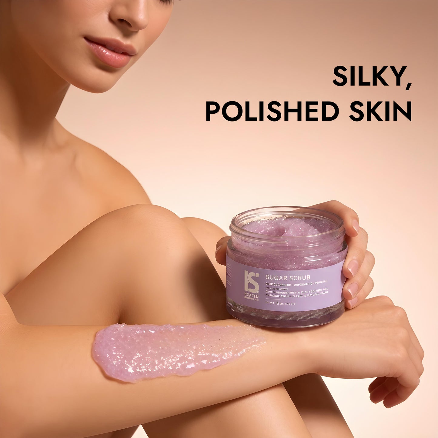 Sugar Scrub with Fision® PentaFruit V, Ceramide Complex CLR™, and Natural Sugar