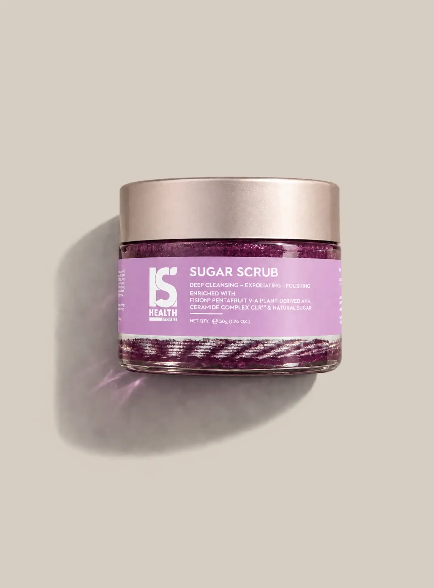 Sugar Scrub with Fision® PentaFruit V, Ceramide Complex CLR™, and Natural Sugar