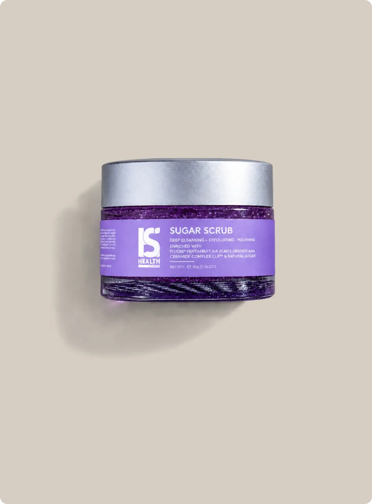 Sugar Scrub with Fision® PentaFruit V, Ceramide Complex CLR™, and Natural Sugar